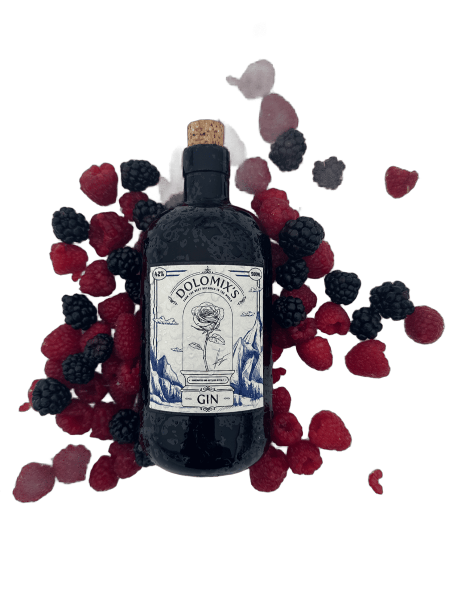Dolomix's Gin con frutti rossi